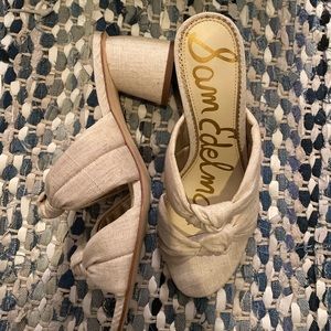 Sam Edelman heels perfect condition. Worn 1 time (3 hours) size 6.5